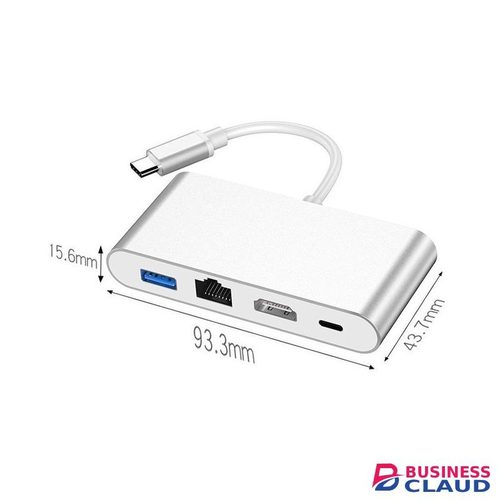 4 In 1 Type-C / USB-C Extension HUB Adapter