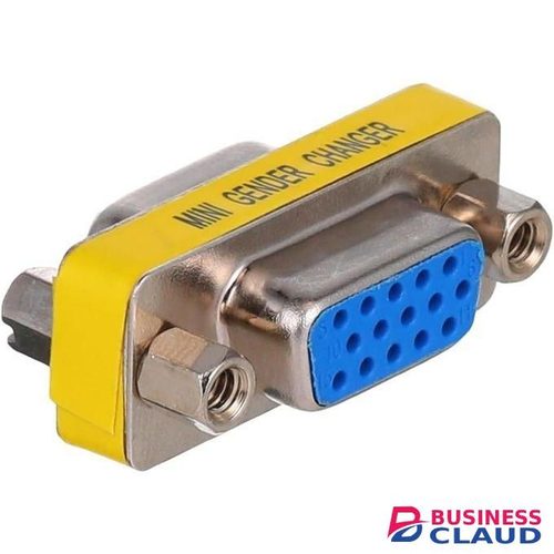 VGA Female To Female, Male To Male 9 Pin VGA Adapter, VGA Type Changer Adapter, 9 Pin Computer Monitor VGA Cable Extension Cable