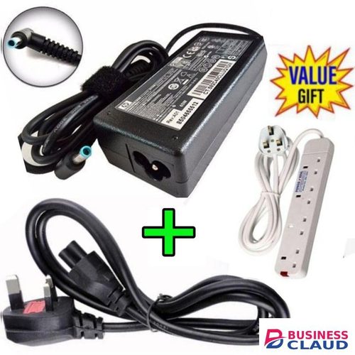 HP Elitebook 840 G3,Laptop Charger Adapter,blue Pin With Power Cable + 4Way Power Extension