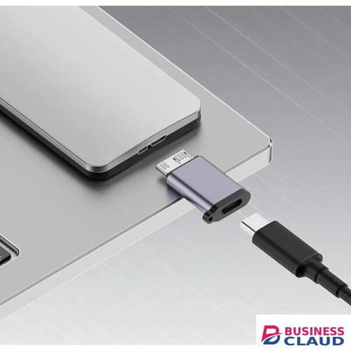 Micro USB-B 3.0 Male to USB-C Female Data Charging Extension Adapter