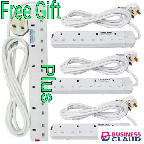 Power King THREE 4Way Power Extension + Free 6Way Extension