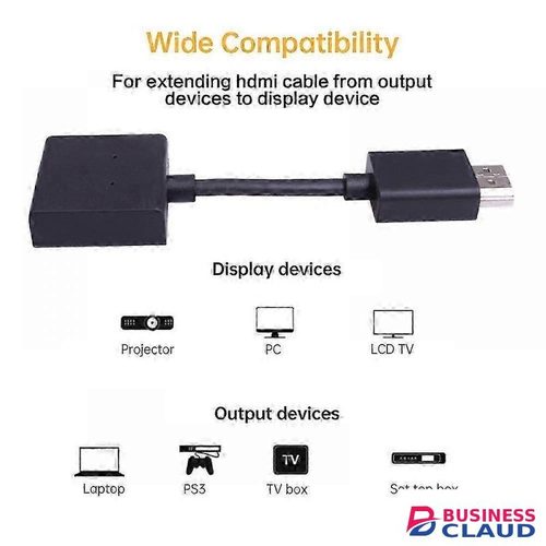 HDMI Male to Female Rotate Extension Line Converter Adapter