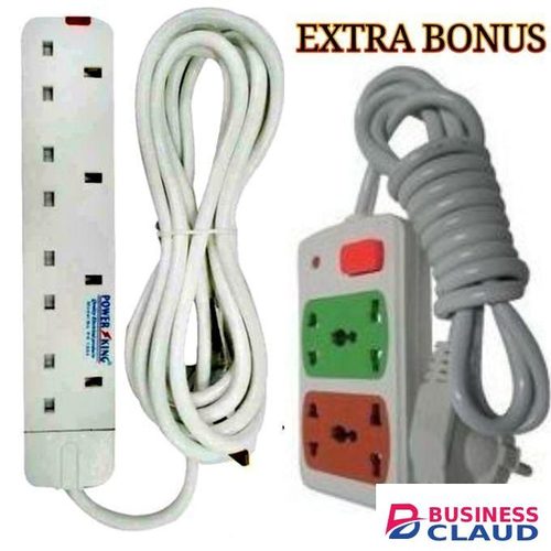 Power King 4 Way Power Extension+ 2 Way Extension