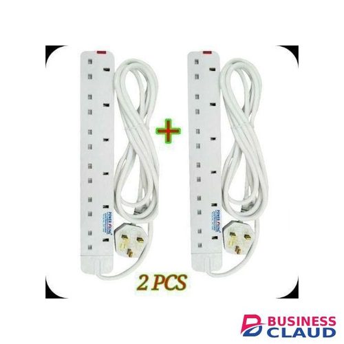Powermax Power King 2 Power Extension FOR STRONGER EXTENSIONS CAN HANDLE HIGH-POWER DEVICES LIKE FRIDGES, TVs, AND SOUND SYSTEMS