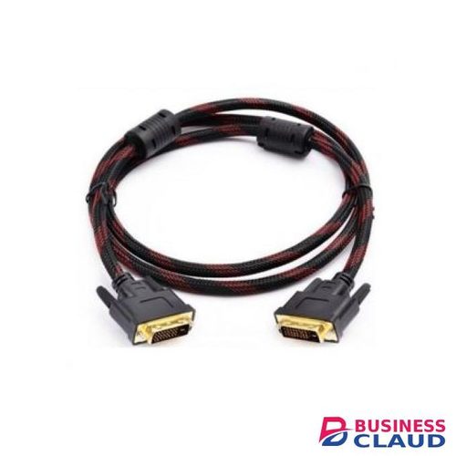 DVI 24+1 Pin Male Dual Extension Cable 1.5 Meters