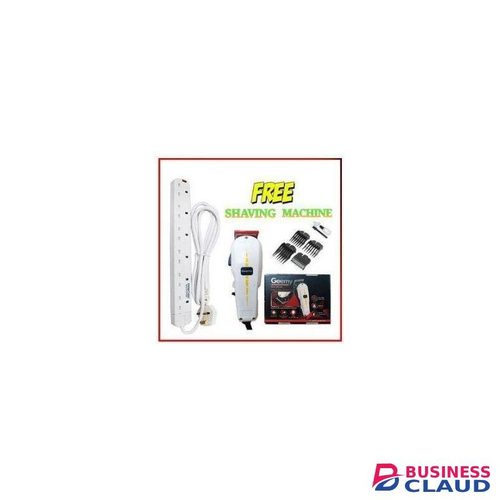 Powermax Power King 6 Way Power Extension+Free Shaving Machine/kinyozi Cut