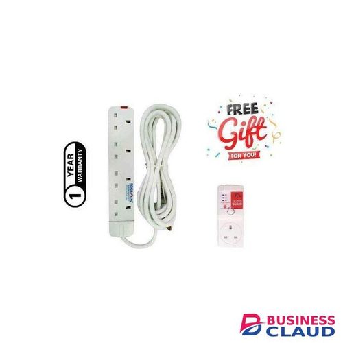 Powermax Power King 4 Way Power Extension +Tv Guard