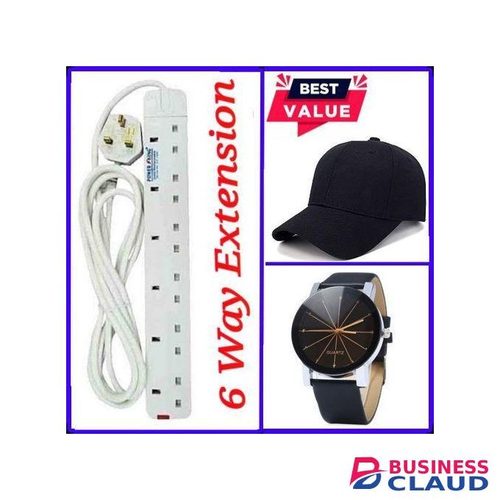 Powermax Power King 6Way Power Extension +Watch +Cape