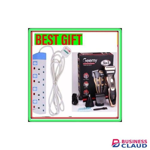 Powermax Power King Power Extension Switch & 3 In 1 Shaving Machine