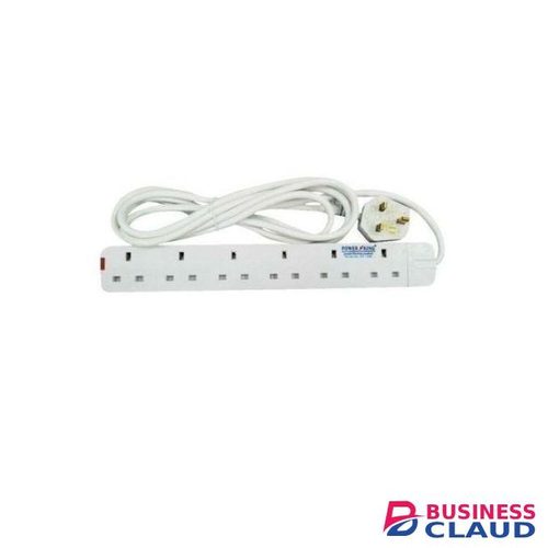 Power King 6 Way Power Extension 3M Cable