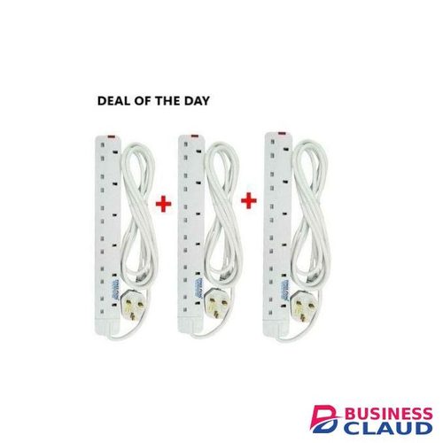 Power King THREE 6 Way Power Extension CABLES>