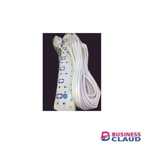 6-Way Socket Power Extension With 10m Cable Long