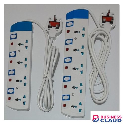 Power King >Heavy Duty// Power Socket Extension Cable.5 Way // 5 way power extension + 4 WAY POWER EXTENSION