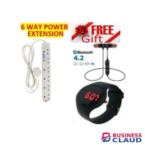 Power King >Six //6// Way Power Extension + Power GIFTS
