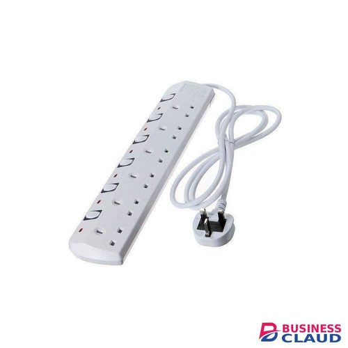 Jsb 6-Way Power Extension Cord With Surge Protector 10m