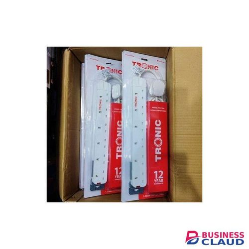 Tronic Heavy Duty 6-Way Power Extension Cable