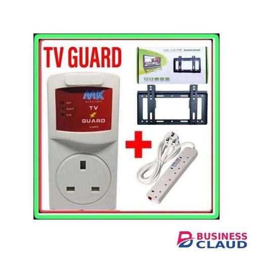 Powermax Power King 4way Extension + 14-43" Wall Mount + Tv Guard