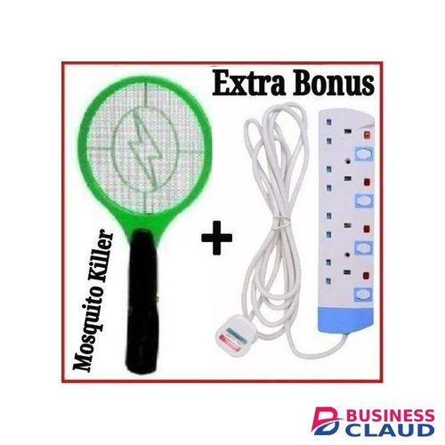Powermax Power King 4Way Extension Cable+ Free Mosquito killer