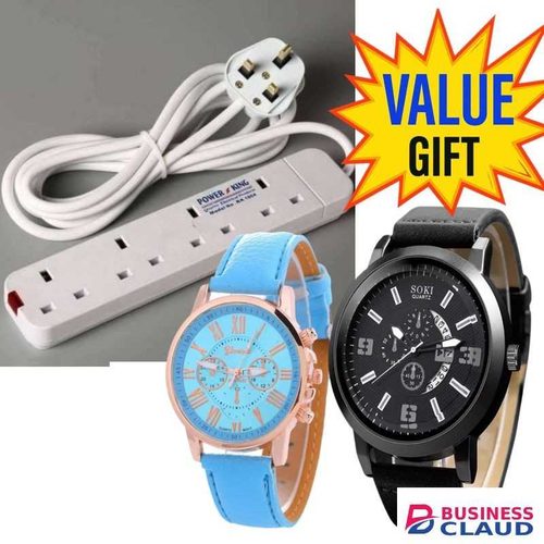 Power King Good power extension for home use // Commercial & Home Best 4 Way Power Extension With Long Cable // Power extenson+ 2 luxury Watch