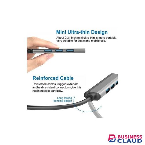 Barksdale Type C USB HUB 3.0 4 Ports Extension Adapter