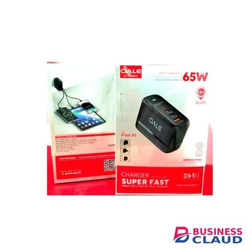 Oale Strip3 Extension has dual Type C output, dual USB A output and supports 7 devices to charge at the same time. It is suitable for charging laptops, tablets, mobile phones and other devices