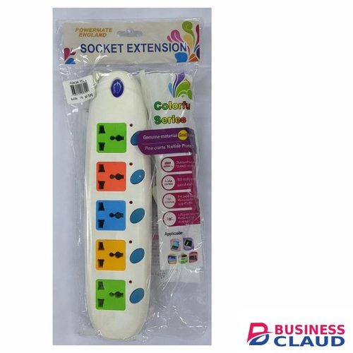 Powermate Universal power extension 5 way compact indoor design