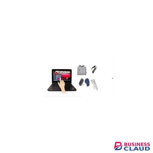 Refurbished LenovoThinkpad 11E 12" Intel Celeron 4GB RAM, 128GB SSD,Windows 11 PRO Activated, Office & Basic Software Installed, Free Bag + Charger + Wireless Mouse + Mouse Pad + Free Extension