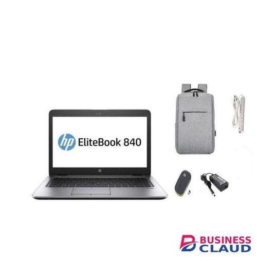 16GB Ram 256GB SSD, 6th Generation, Refurbished EliteBook 840 G3 Intel Core I5, 14" Inches Screen Display, Windows 11 PRO Activated, Office & Basic Software Installed, Free Bag + Charger + Wireless Mouse + Free Extension