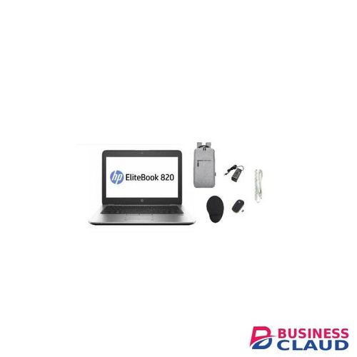 Laptop Core i5-6th Gen, 8GB RAM 256GB SSD 12.5'' Display EliteBook 820 G3 Refurbished Laptop,Bluetooth, Webcam, Windows 11 PRO Activated, Office & Basic Software Installed + Free Bag + Charger + Wireless Mouse,Mousepad + Extension