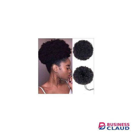Hair Bun Extension Color Black