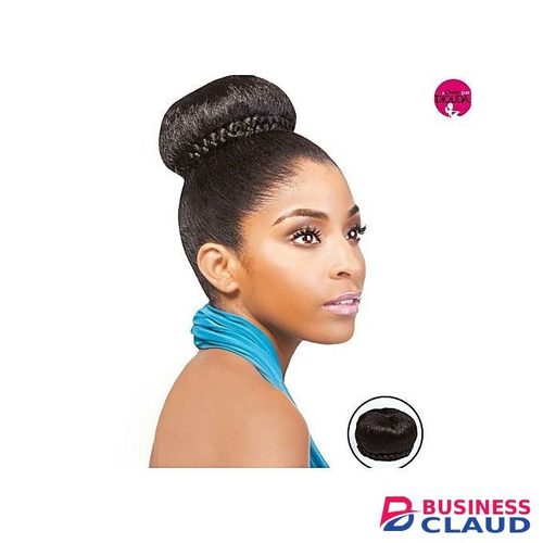 Doughnut Hair Extension Colour Black + FREE GIFT