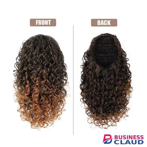 12' Curly Hair Ponytail Extension + Free Gift