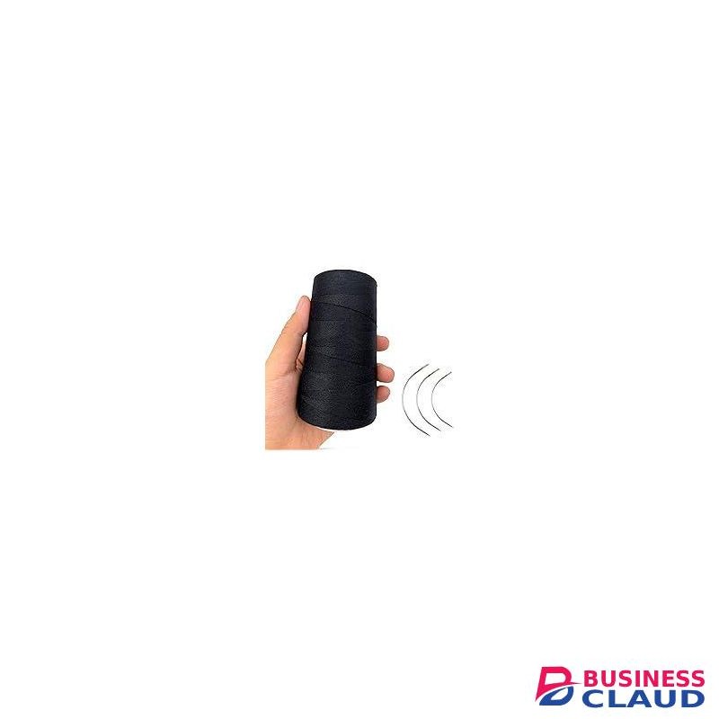 Strong Black Thread + Free 3pcs Needles