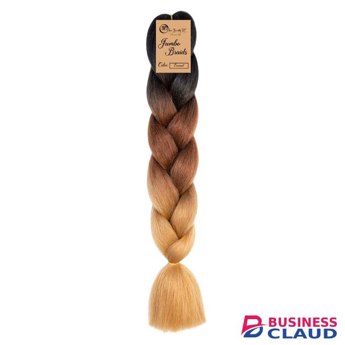 Ombré Braids KE C14 Ombre Braid Ombre Braiding Hair Caramel Jumbo Braid