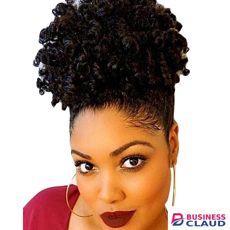 Spring Curls Kinky Hair Bun Extension + FREE Gift Inside!
