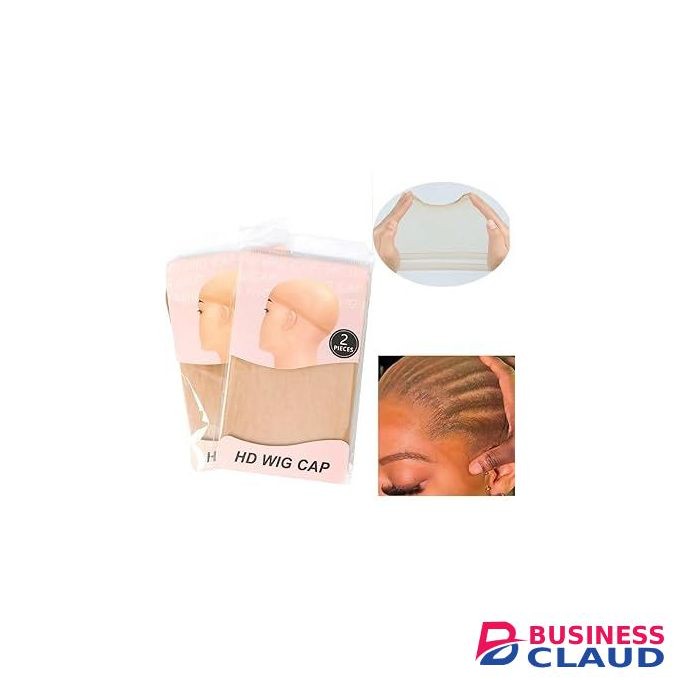 4pcs HD wig installation, Wig Cap invincible cap + FREE Edge brush
