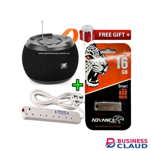 C15 Portable Bluetooth Wireless Speakers + Free 4 Way Power Extension & Flash Disk 16GB M1