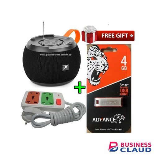 C15 Portable Bluetooth Wireless Speakers + Free 2 Way Power Extension & Flash Disk 4GB M1