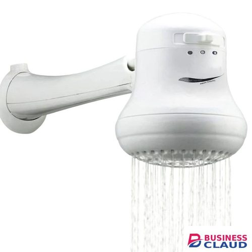 HORION Instant Hot Water Shower with Anti-Rust Technology // Instant Hot Water Shower with Adjustable Temperature Control + GIFT 4-WAY POWER EXTENSION CABLE SOCKET WITH SAFETY SWITCHES