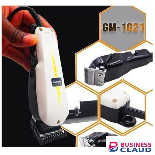 Geemy High-Quality Professional Kinyozi Shaving Machine + EXTRA BONUS Heavy Duty Power Extension Cable Socket & Face TOWELS