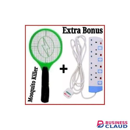 Power King 4Way Extension Cable+ Free Mosquito killer