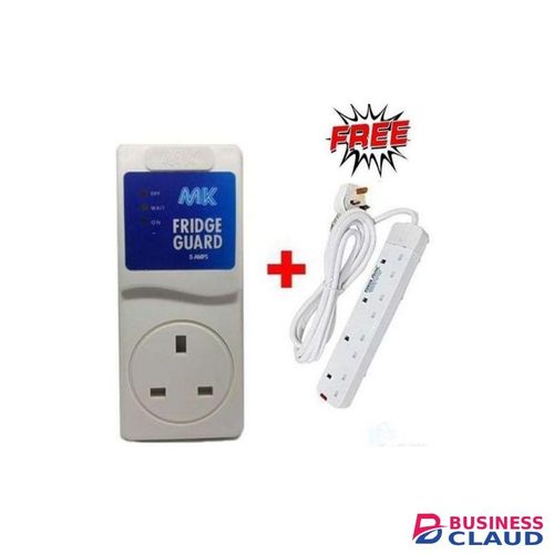 Power King Electric Fridge Guard Plus Free 4-Way Extension Cable