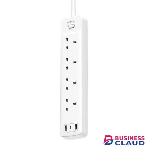 Oraimo PowerHub 2 Smart Fast Charging 4 AC Outlets 3 USB Ports Extension Cable Socket