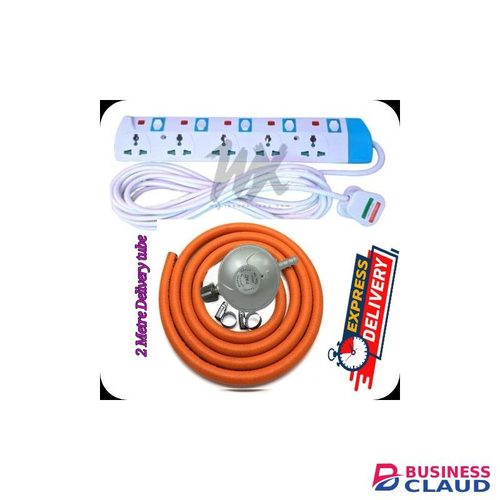 Power King Heavy Duty 5 Way Extension + Free Gas Regulator