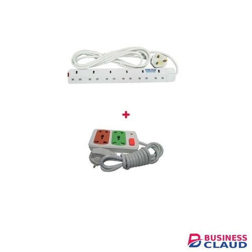 Power King High Quality 6 Way Extension + Free Gifts