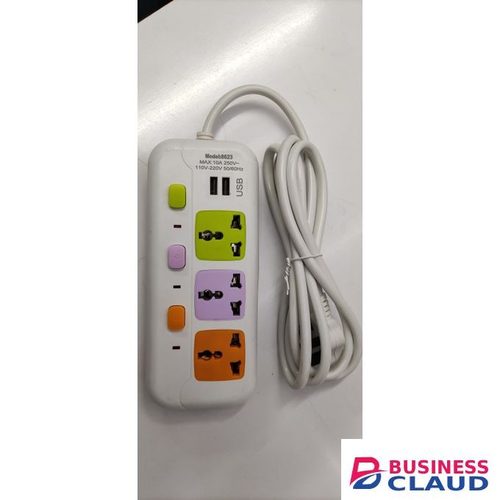 3 Way Extension Cable 2 Usb Charging Ports