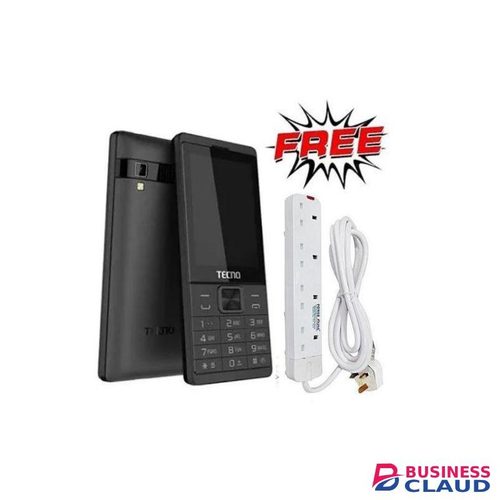 Tecno Original Kabambe // Kaduda // Katululu T528 (16MB ROM + 8MB RAM) 2500mAh.FM (Dual SIM) + Free 4 Way Power Extension Cable