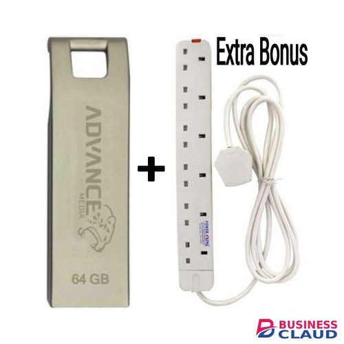 Advance USB Flash Disk Smart 64GB + 6Way Power Extension