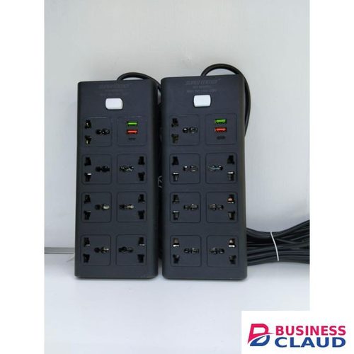 21 G 4-Way Power Extension Socket - 5 Meters Extra Long Heavy Duty Cable