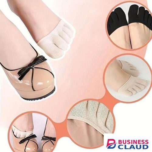 ComfortFit Anti-Blister Half-Palm Five-Toe Socks 1 Pair